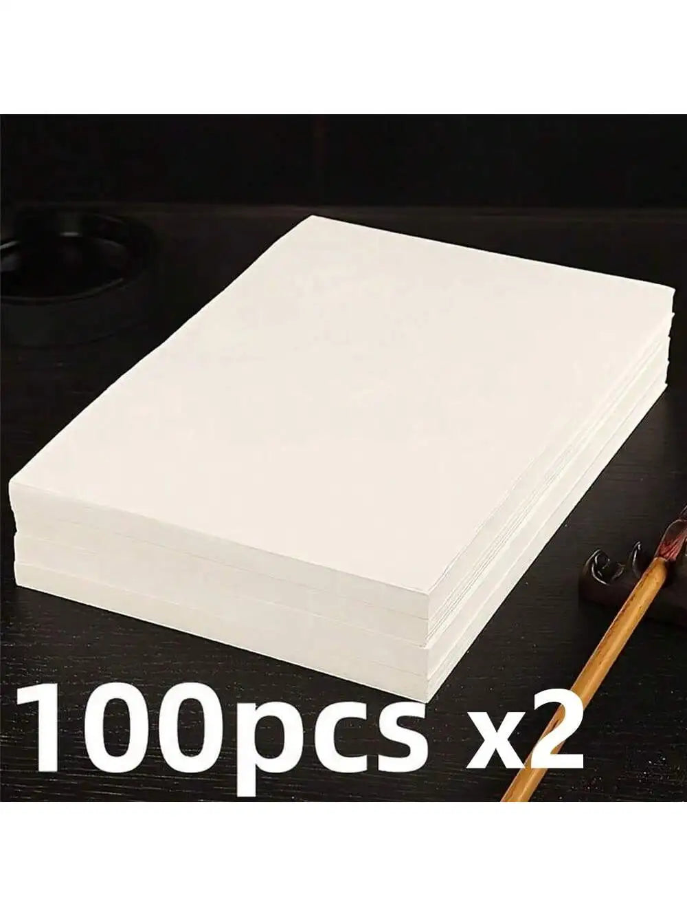 Semi-Sized Xuan Paper — 100 or 200 Sheets | Ink Painting & Calligraphy