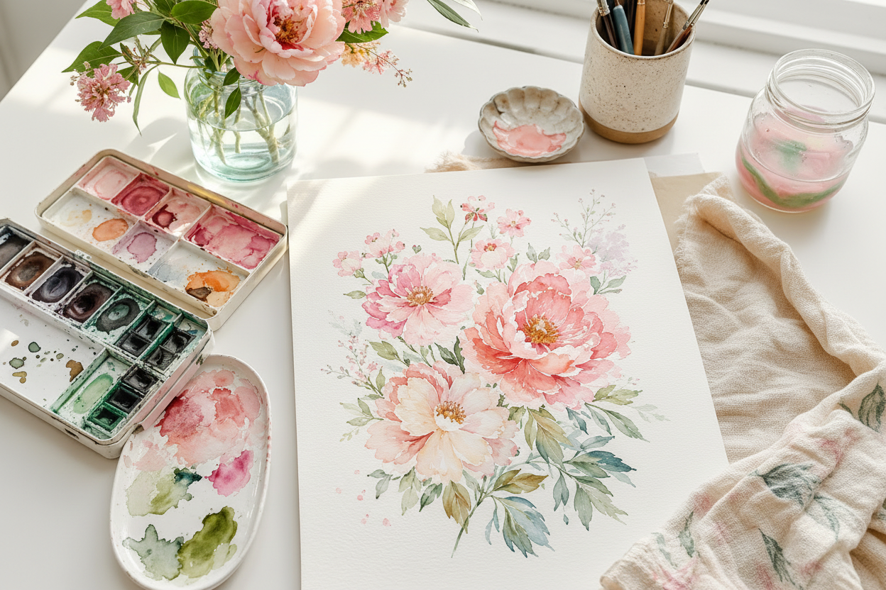 Start Floral & Color Painting at Home