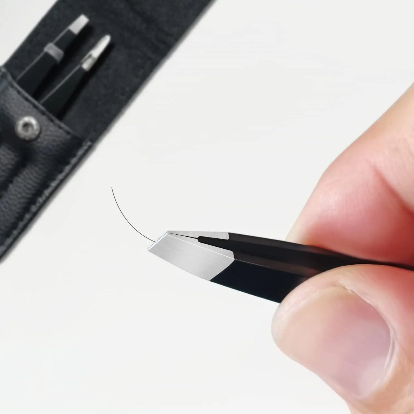 Professional Tweezers Set — 4 Piece Stainless Steel | Beauty, Grooming & Precision Crafts