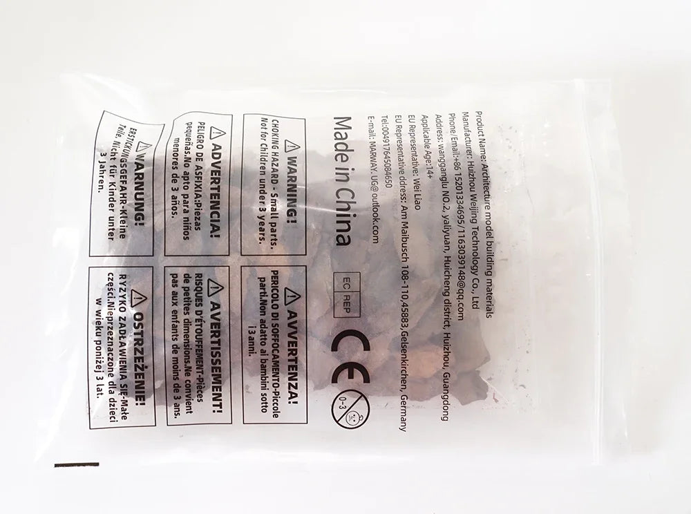 Natural Bark Chips for Miniature Scenery — 50g | Fairy Gardens, Sand Tables, Railway Models & Dioramas