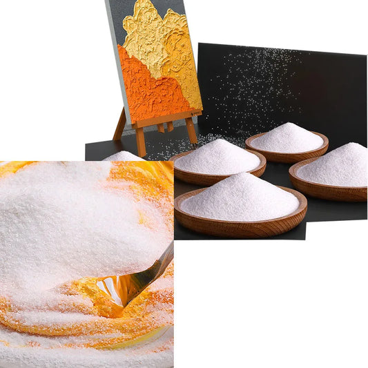 Painting-Grade Quartz Sand for Acrylic Texture Art — 250g / 500g