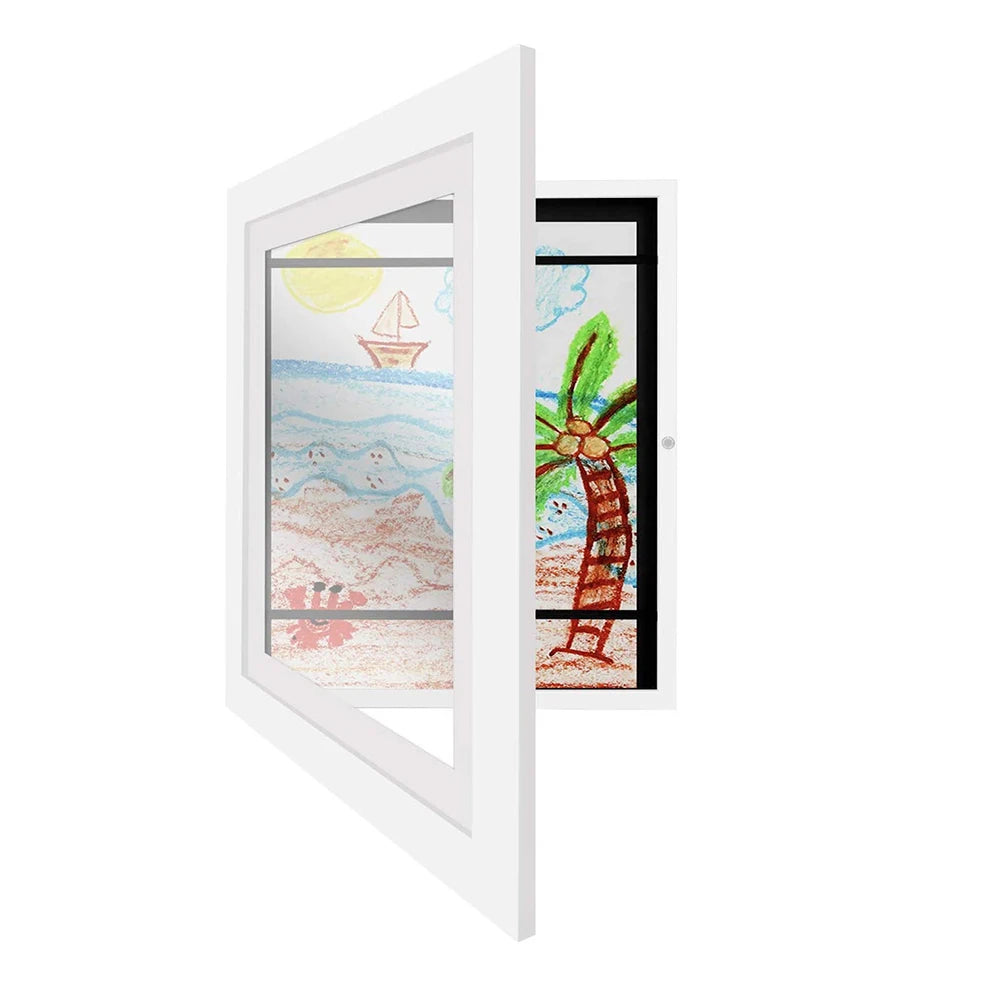 Magnetic Flap Art Frame — A4 | Artwork Display & Storage for Paintings, Prints & Handmade Art
