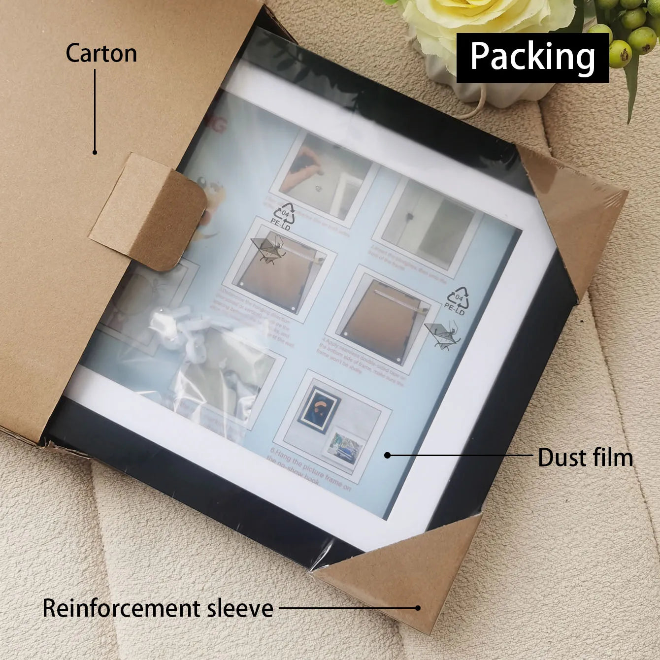 Magnetic Flap Art Frame — A4 | Artwork Display & Storage for Paintings, Prints & Handmade Art