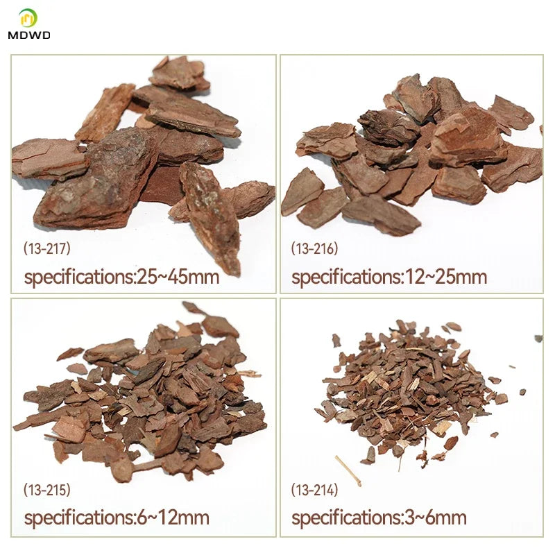 Natural Bark Chips for Miniature Scenery — 50g | Fairy Gardens, Sand Tables, Railway Models & Dioramas