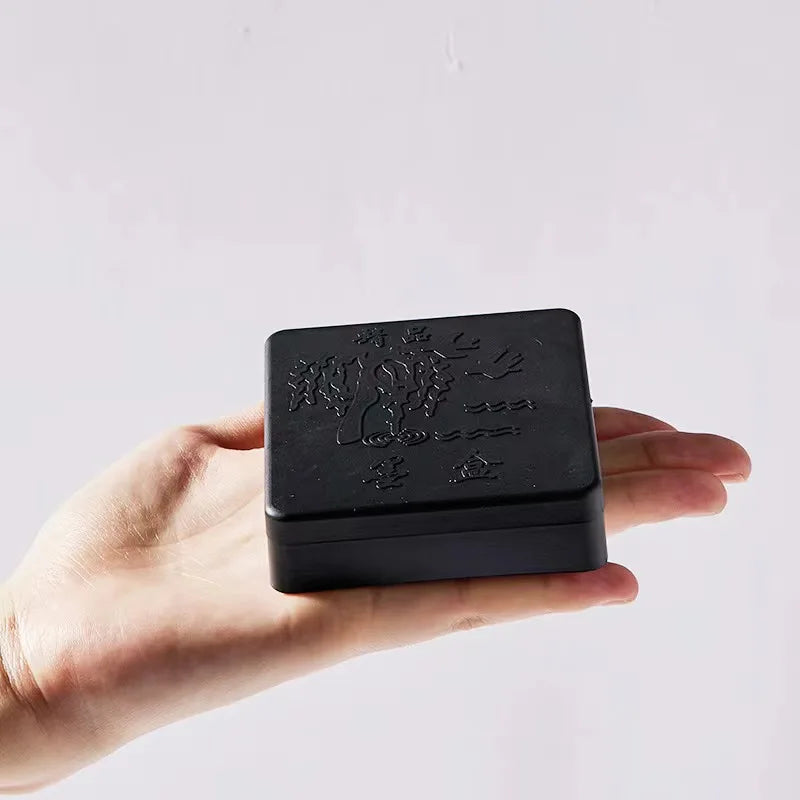 Portable Ink Stone — Square | For Calligraphy & Ink Painting