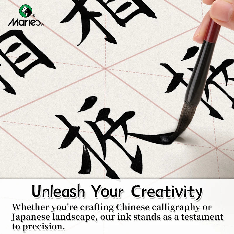 Sumi Liquid Ink — 100g, 250g, or 500g | Calligraphy & Ink Painting