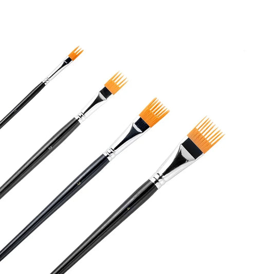Paint Brush Set — 4 Brushes | Watercolor, Ink & Acrylic