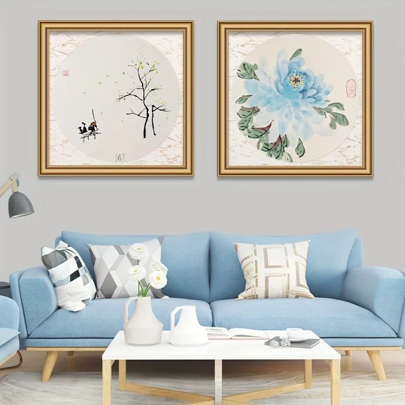 Semi-Sized Xuan Paper — 10 Sheets | 13 × 13 in | Ink Painting & Calligraphy