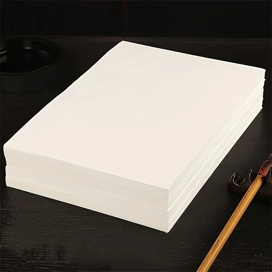 Semi-Sized Xuan Paper — 100 or 200 Sheets | Ink Painting & Calligraphy