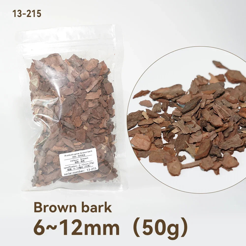 Natural Bark Chips for Miniature Scenery — 50g | Fairy Gardens, Sand Tables, Railway Models & Dioramas