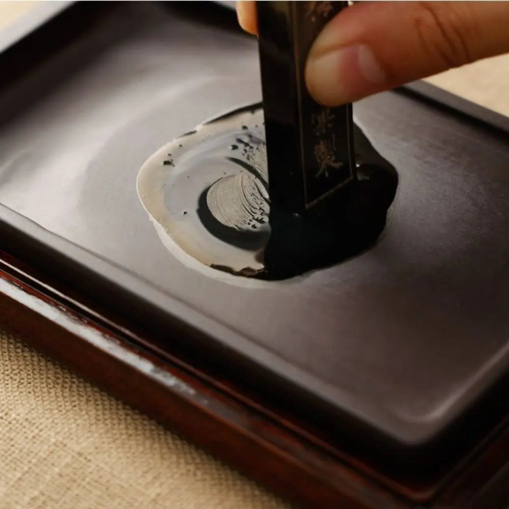 Handmade Chinese Ink Stick — Solid Sumi Ink Block for Calligraphy & Ink Painting | 3 Sizes