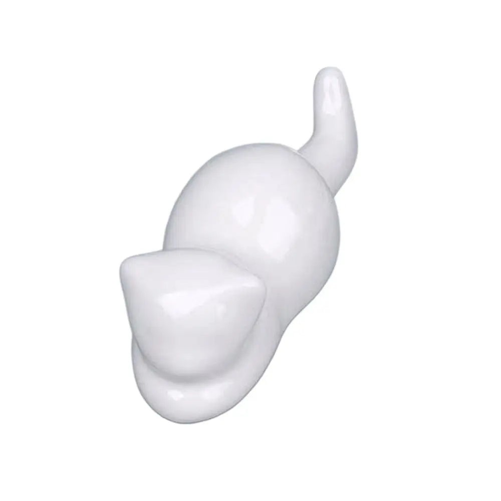 Ceramic Cat Brush Rest for Calligraphy & Ink Painting