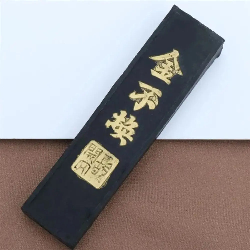 Handmade Chinese Ink Stick — Solid Sumi Ink Block for Calligraphy & Ink Painting | 3 Sizes